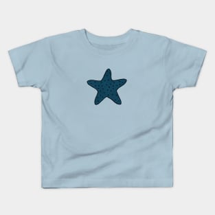 Teal Starfish Kids T-Shirt